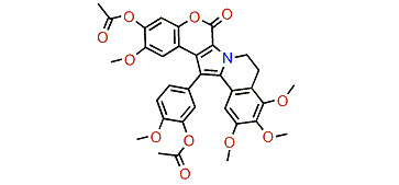 Lamellarin T diacetate